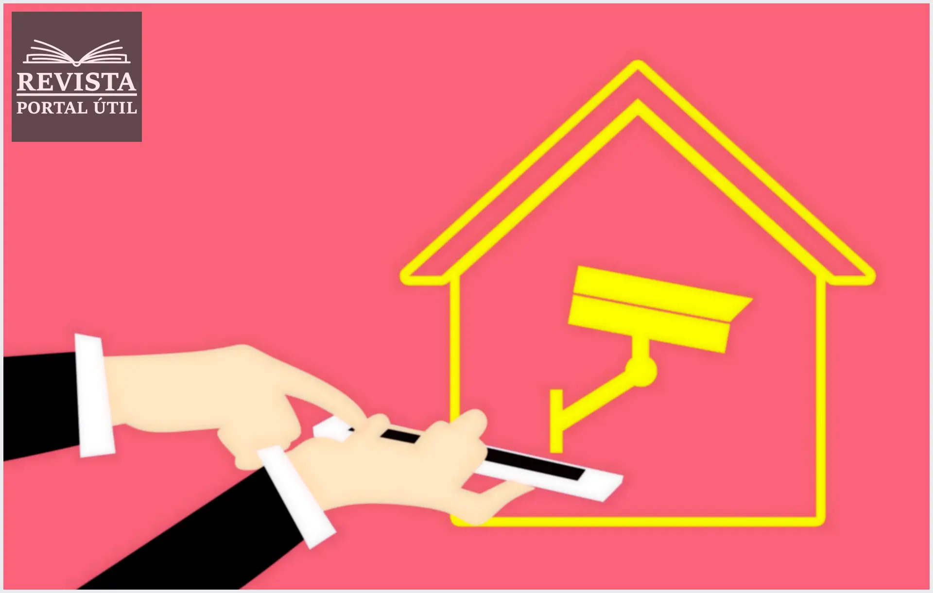 5 Dicas para aumentar a segurança da sua casa Camêra de segurança residencial