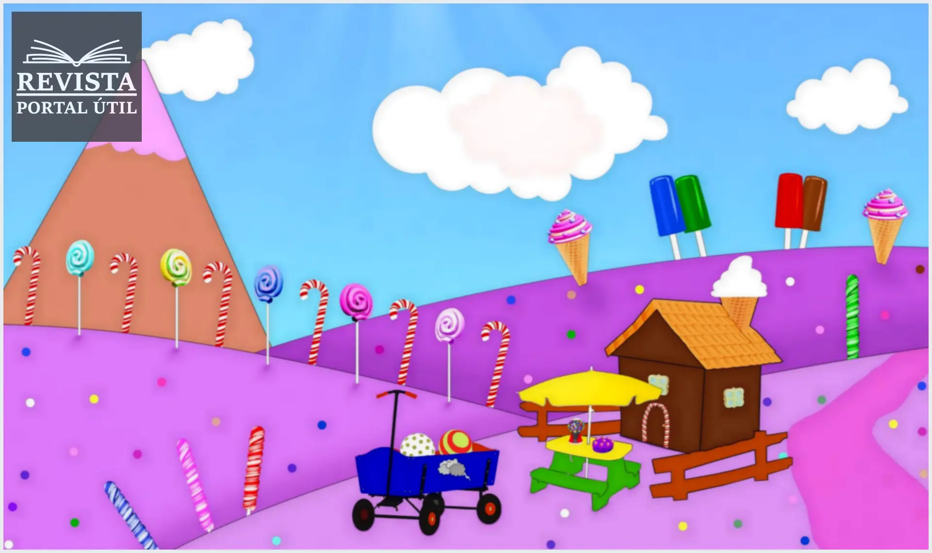 Desenho infantil educativo para criança