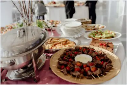 Ideias para buffet em domicílio para aniversários