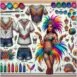 Como adaptar camisa para carnaval Como adaptar camisa para carnaval