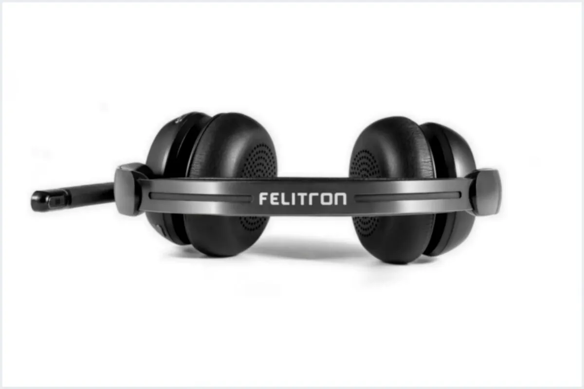 Como o headset com cancelamento de ruído influencia sua produtividade? Um headset com cancelamento de ruído da Felitron