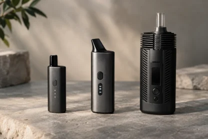 O que muda entre vaporizadores compactos, intermediários e avançados